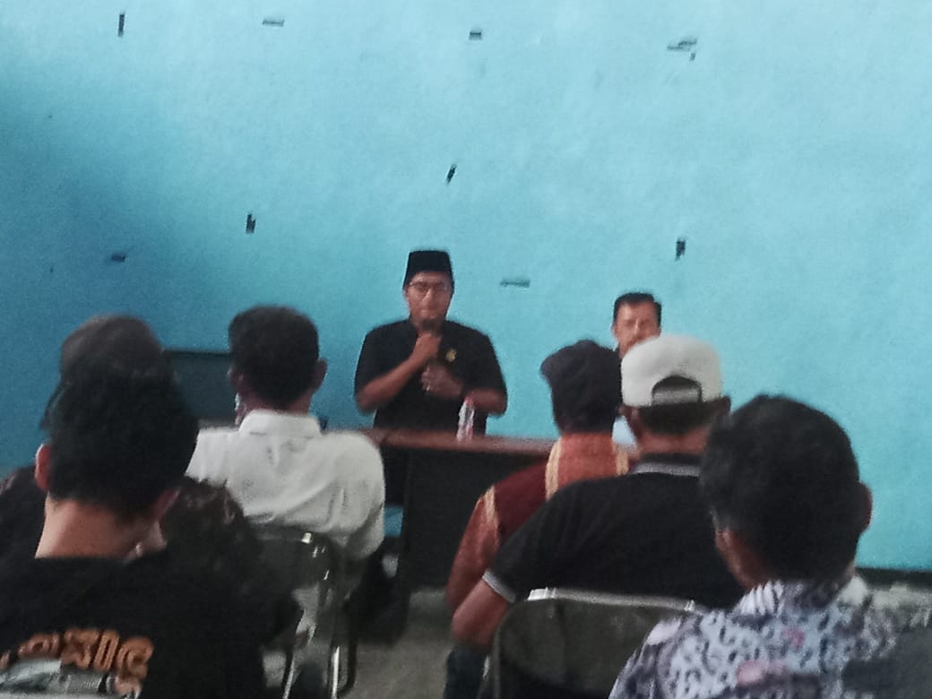 Serap Aspirasi Masyarakat, Dede Supratman Lakukan Reses di Gedung KNPI