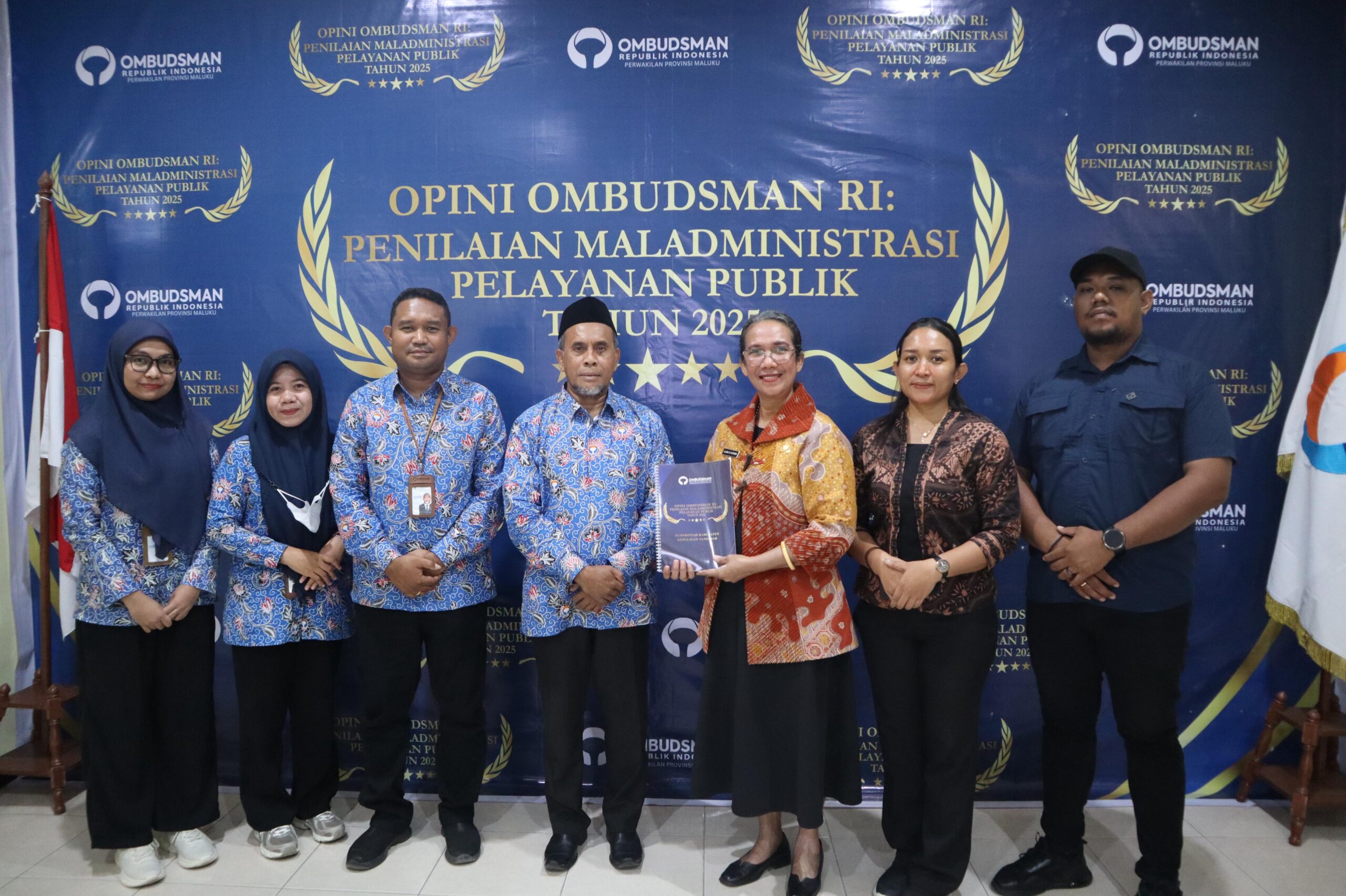 Ombudsman RI Maluku Pelayanan Publik KKT, Keluar Dari Zona Merah