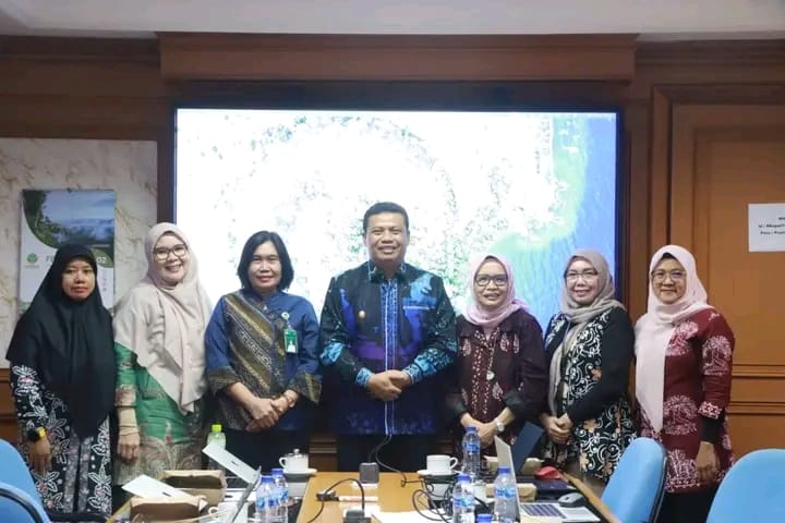 Wakil Bupati Tanjab Barat Presentasikan Program FOLU Net Sink 2030 di Forum Verifikasi Nasional