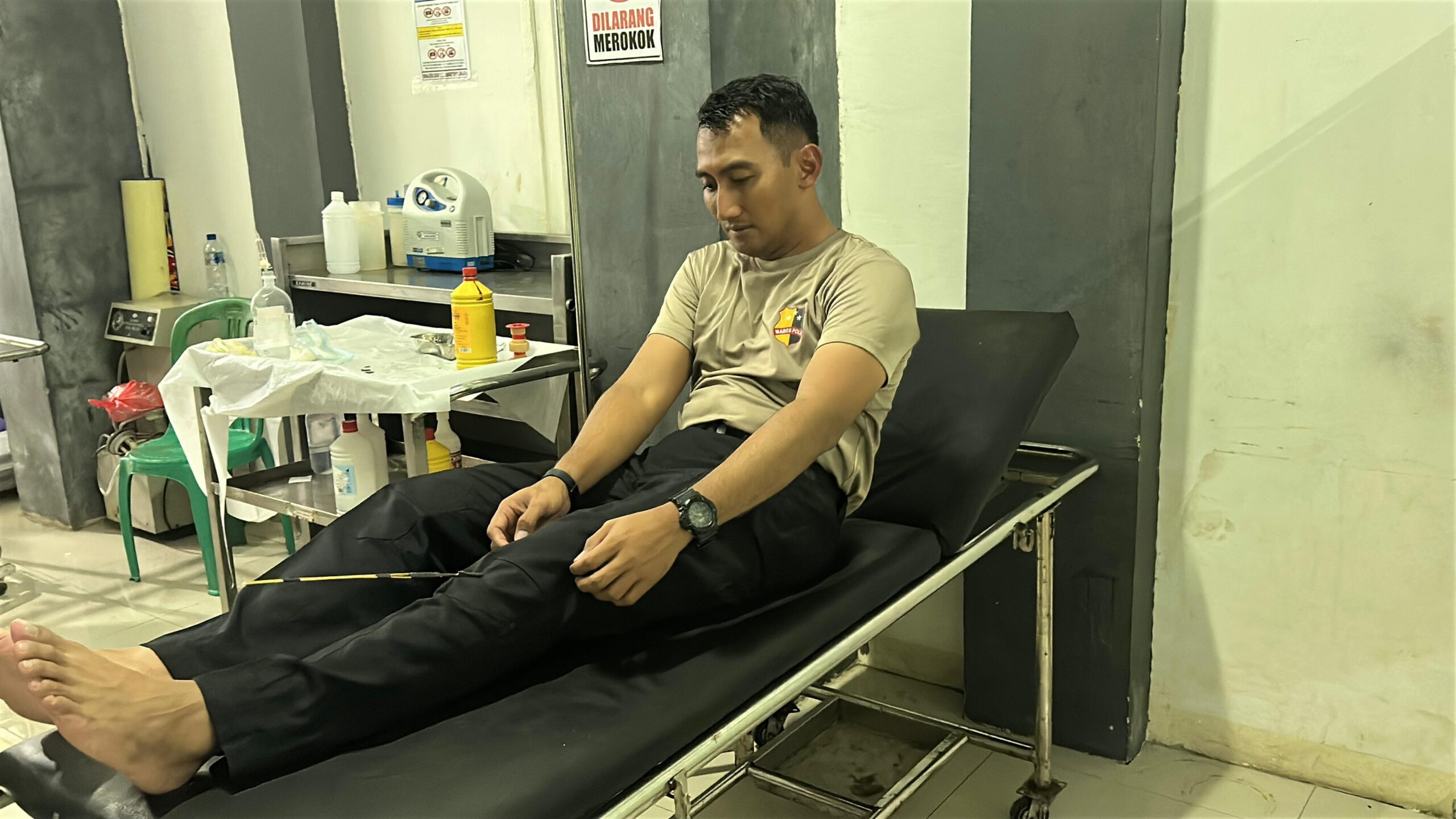 Kapolres Tual Kenah Pana Saat Menyurai Pertikaian