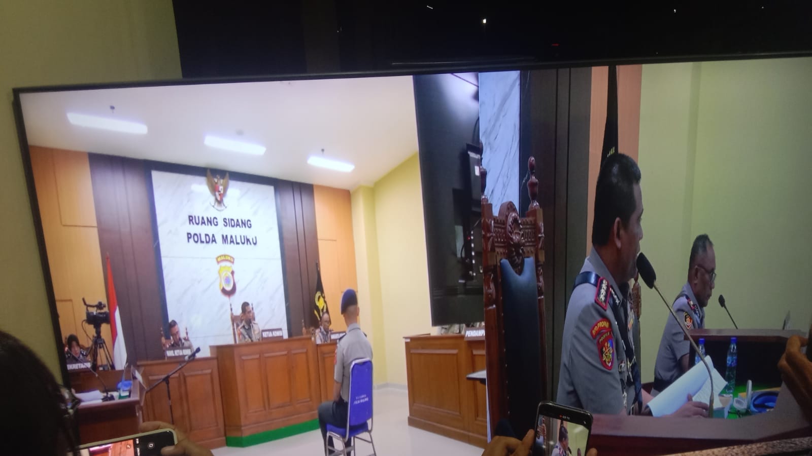 Bripda Mesias Siahaya PTDH Palaku Penganiayaan di Tual