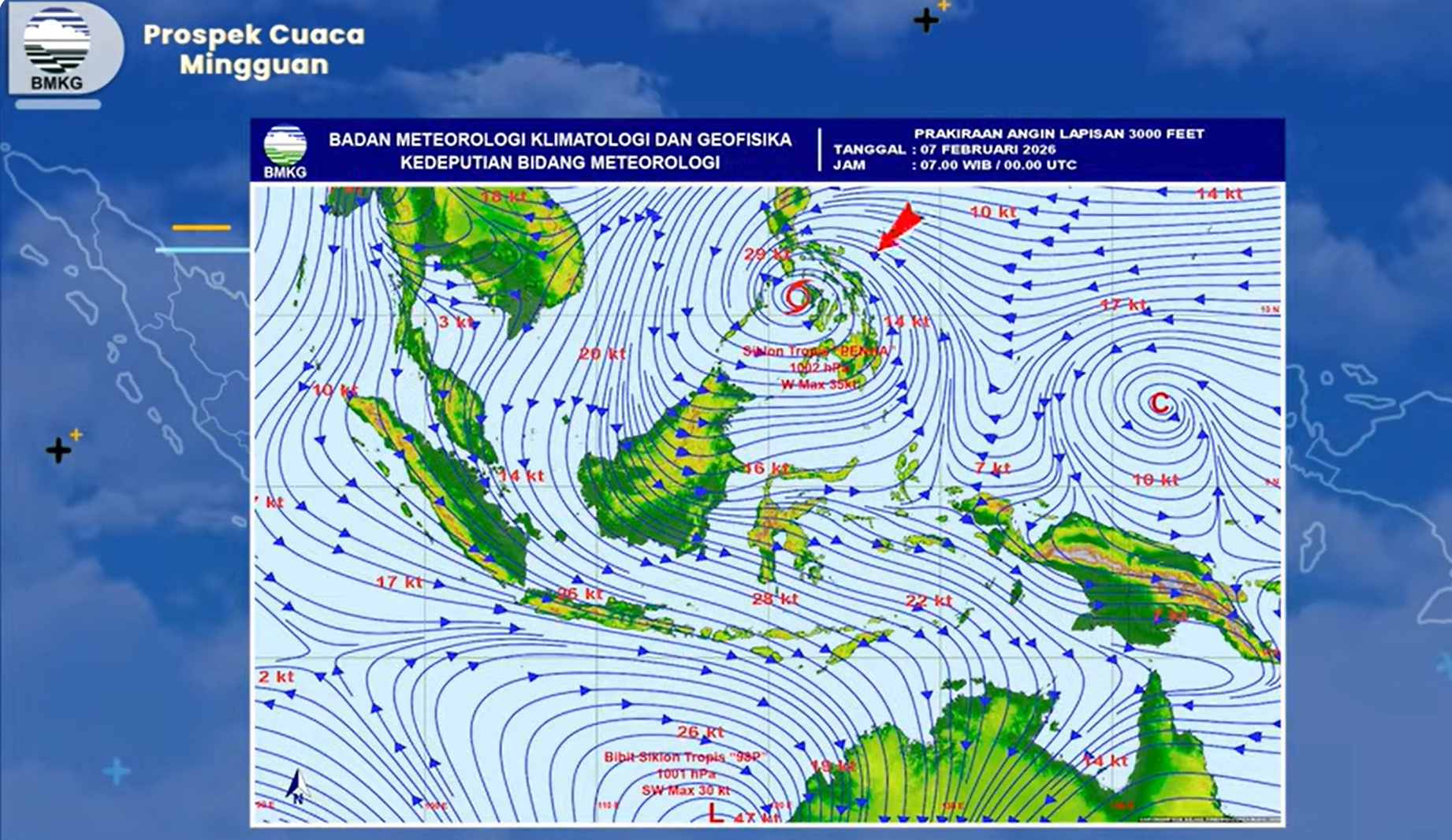 Hujan Lebat Masih Mengintai Sejumlah Wilayah hingga 12 Februari 2026