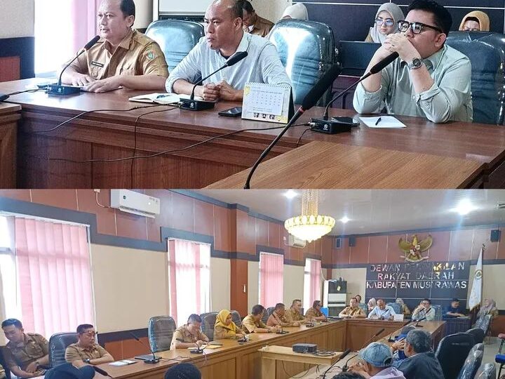 Pemkab Musi Rawas Bersama DPRD Gelar Rapat Tindak Lanjut Surat Aduan Aliansi Masyarakat Muara Beliti
