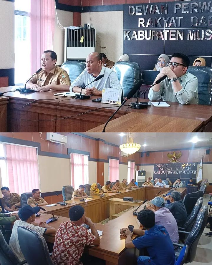 Pemkab Musi Rawas Bersama DPRD Gelar Rapat Tindak Lanjut Surat Aduan Aliansi Masyarakat Muara Beliti