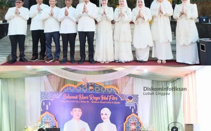 Wali Kota dan Wakil Wali Kota Lubuk Linggau Silaturahmi dengan Gubernur Sumsel