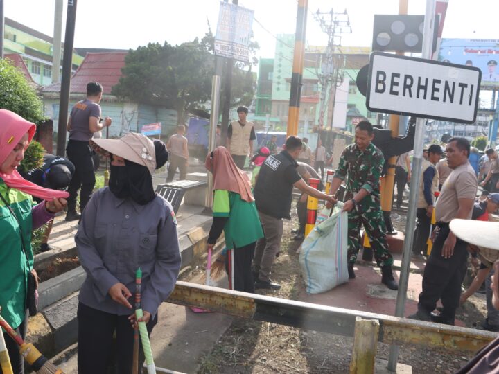 Program BELIDA Serentak, Kapolres Lubuk Linggau Kolaborasi, TNI Pemerintah Daerah Sinergi Lintas Sektoral Aksi Nyata Program Indonesia ASRI 