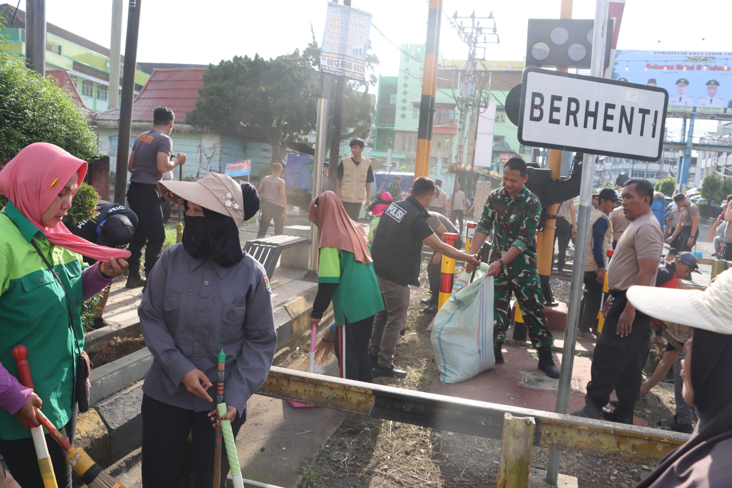 Program BELIDA Serentak, Kapolres Lubuk Linggau Kolaborasi, TNI Pemerintah Daerah Sinergi Lintas Sektoral Aksi Nyata Program Indonesia ASRI