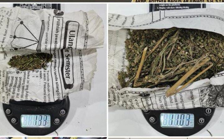 Tim Opsnal Satres Narkoba Polres Lubuk Linggau Berhasil Amankan Pemuda berinisial SR (21) yang kedapatan membawa narkotika jenis ganja di kawasan Kelurahan Ulak Surung