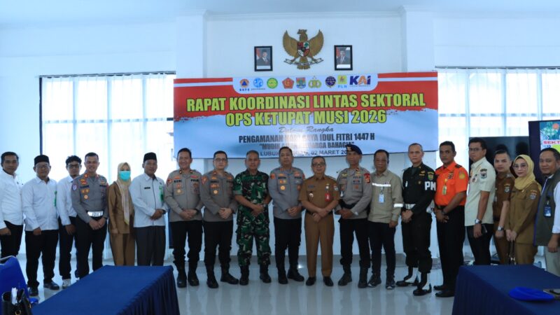 Kapolres Lubuk Linggau Bersama jajaran Forkopimda Melakukan Rakor Pemetaan Dan Koordinasi Keamanan , Jelang Lebaran Idul Fitri