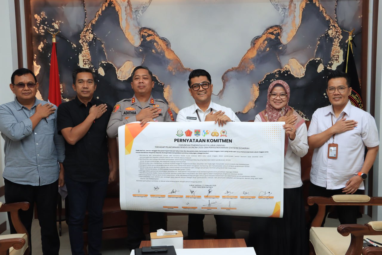 Polres Lubuk Linggau Siap Mengawal Sensus Ekonomi 2026 di Kota Sebiduk Semare , Sehingga Data Yang Dihasilkan Dengan Akurat