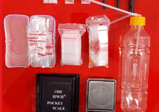 Tertangkap Basah Saat Menimbang Barang Haram , Warga Siring Agung Berhasil Ditangkap Satres narkoba Polres Lubuklinggau 