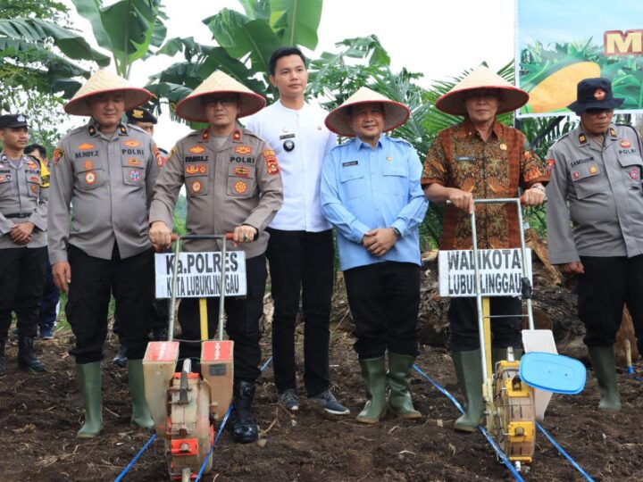 Polres Lubuk Linggau Gelar Tanam Raya kuartal 1 2026, Mendukung Swasembada Pangan