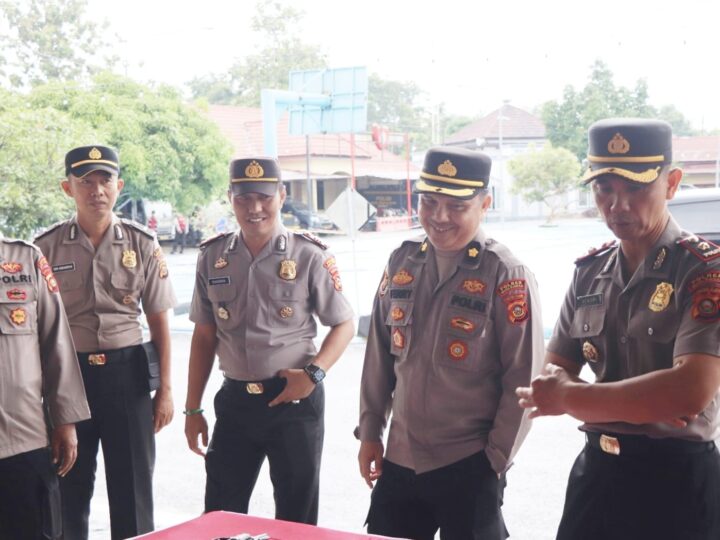 Kapolres Musi Rawas Perintahkan Pengecekan Senpi Dinas yang Ada di Gudang Logistik