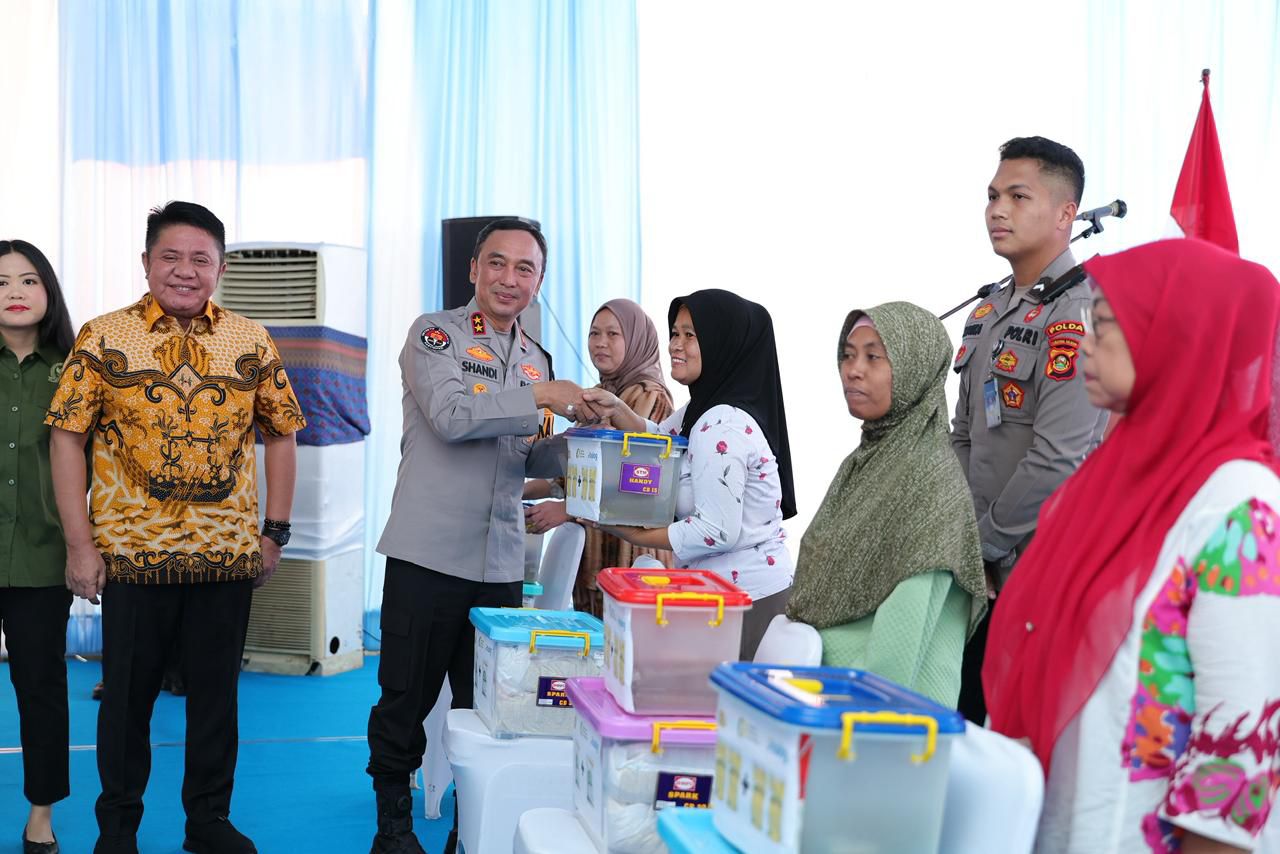 Gerakan Pangan Murah Polri Digelar di 47 Titik Sumsel