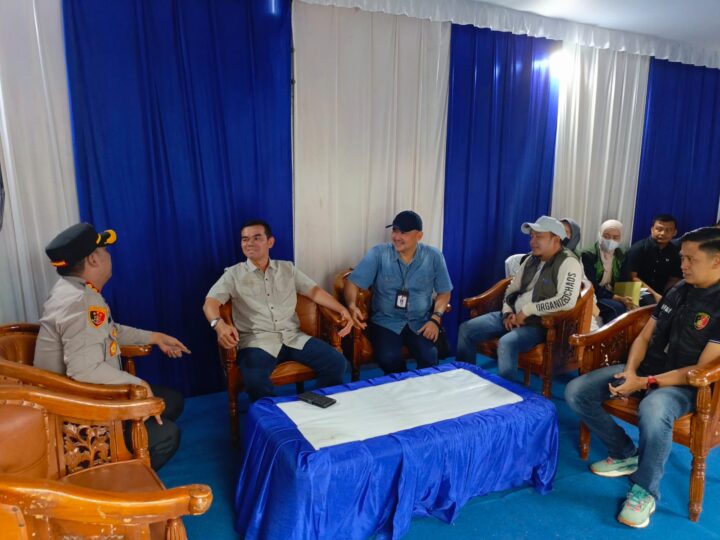 KAPOLRES LUBUK LINGGAU TINJAU SETIAP TITIK POS PENGAMANAN DALAM RANGKA OPERASI KETUPAT MUSI 2026