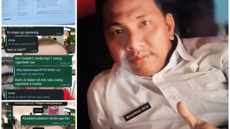 Diduga Tidak Transparan, Pembagian Advertorial DPRD Lubuklinggau Disorot Wartawan