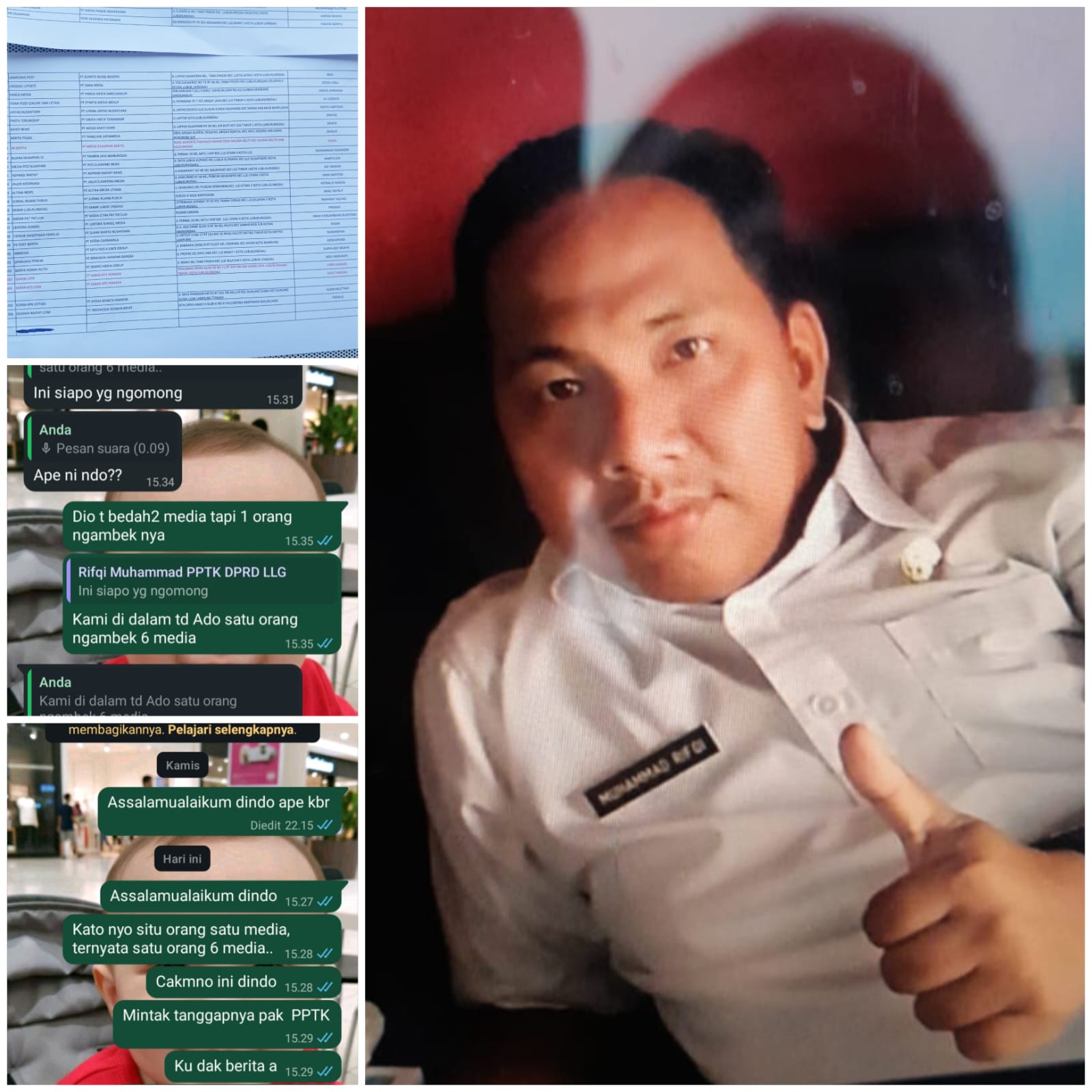 Diduga Tidak Transparan, Pembagian Advertorial DPRD Lubuklinggau Disorot Wartawan