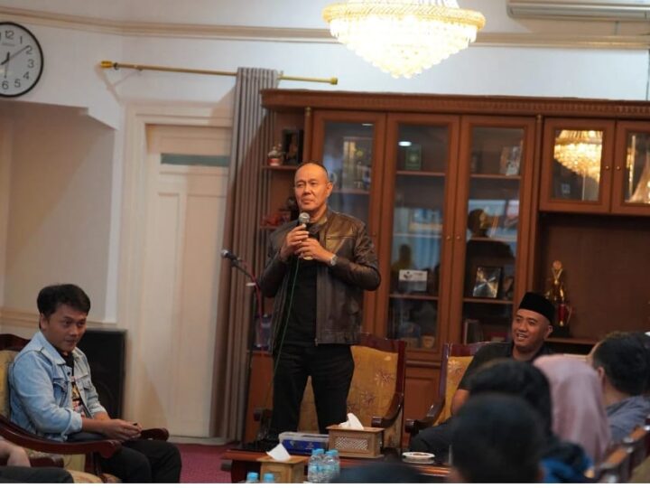 Wali Kota Sukabumi, H. Ayep Zaki, menggelar Acara Silaturahmi Sekaligus Buka Puasa Bersama DenganPpara Insan Pers