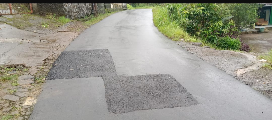 Warga Desa Cipetir Kadudampit Apresiasi Kinerja Dinas PU.Kab.Sukabumi