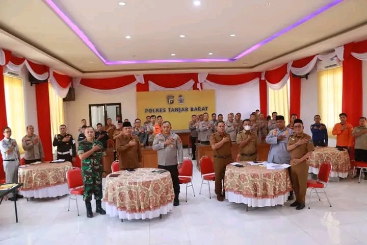 Wabup Katamso Hadiri Rakor Operasi Ketupat, Siapkan Pengamanan Idul Fitri di Tanjab Barat