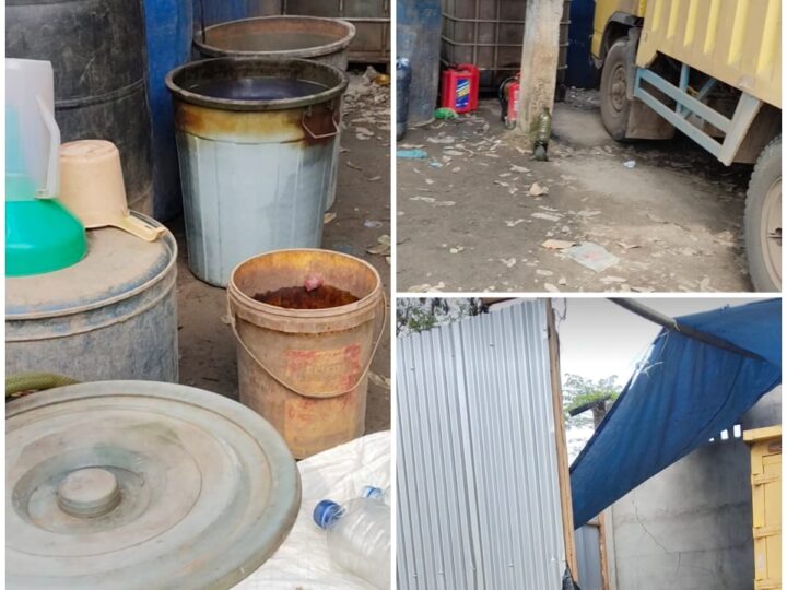 Kurangnya Pengawasan Polisi Diduga Gudang BBM Ilegal Tetap Beroperasi, Masyarakat Minta Kapolda Sumsel Turun Langsung.