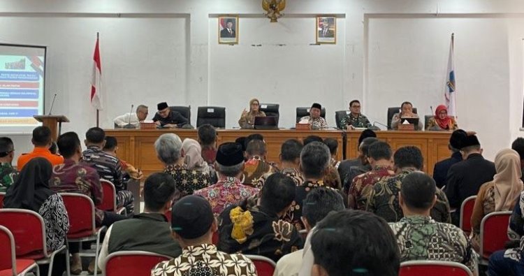 Bupati Hj .Citra Pitriyami Pimpin Rakor Persiapan Lintas Sektoral Sambut Libur Lebaran 2026