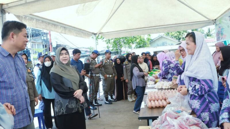 TP PKK Tanjab Barat Gelar Pasar Murah, Bantu Masyarakat Jelang Idulfitri 1447 H