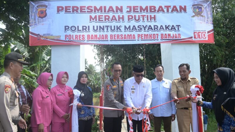 Wali Kota Banjar Hadiri Peresmian Jembatan Merah Putih, Perkuat Konektivitas Banjar–Cilacap