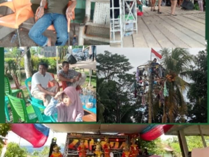 Mulli Mekhanai Pekon Telaganing Gelar Halal Bihalal, Lestarikan Budaya Adat Lampung