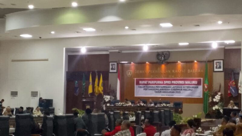 Paripurna DPRD Maluku Tahun Sidang 2026