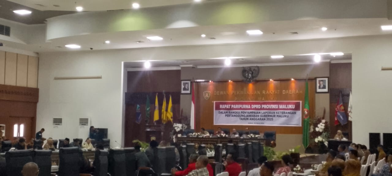 Paripurna DPRD Maluku Tahun Sidang 2026