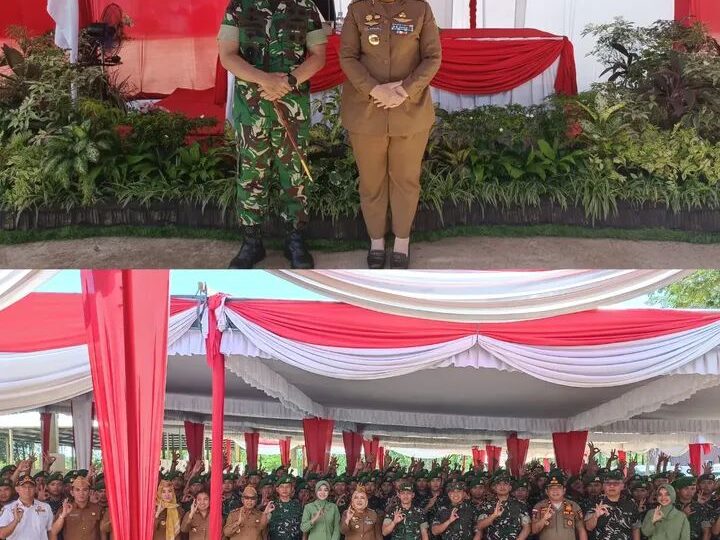 Pastikan Progres Pembangunan Berjalan Sesuai Rencana Serta Mendukung Penguatan Pertahanan wilayah, Pangdam II/ Sriwijaya Meninjau Lokasi Pembangunan Yonif TP 947/Pangeran Amin