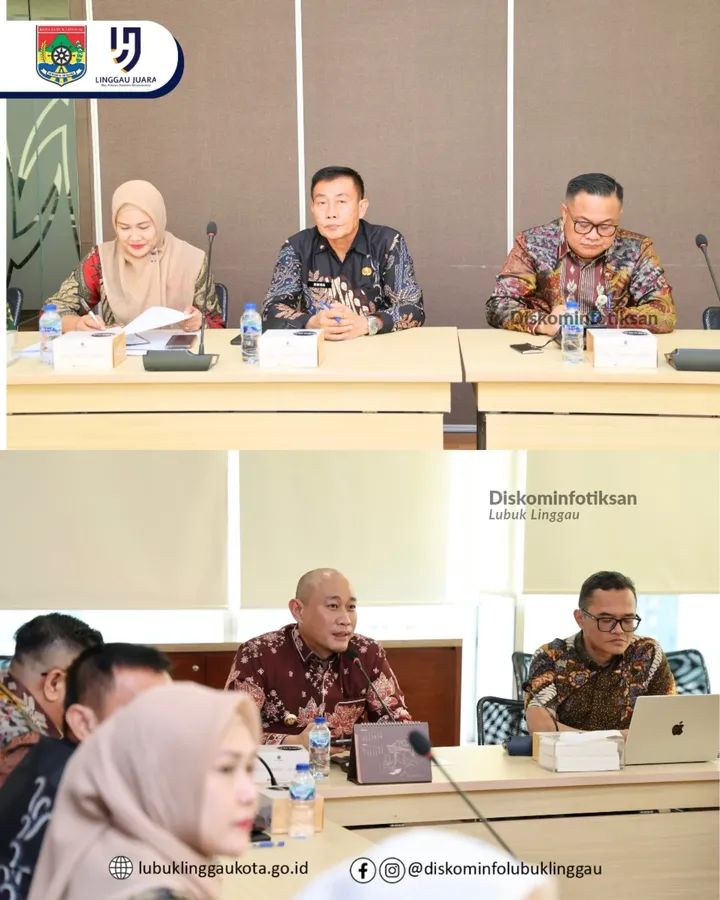 Wali Kota Lubuk Linggau H Rachmat Hidayat Bersama Sekda Beraudiensi dengan  Direktur PT SMI