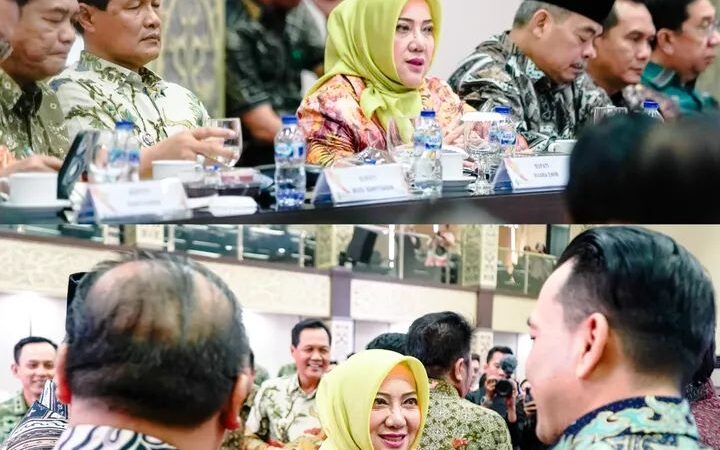 Ketua DPRD Kabupaten Musi Rawas Bersama Forkopimda Dampingi Bupati ,Hadiri Rakor Peningkatan Produksi Migas Disumatera Selatan
