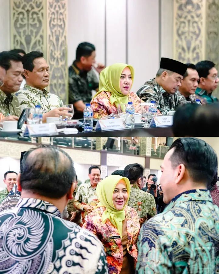 Ketua DPRD Kabupaten Musi Rawas Bersama Forkopimda Dampingi Bupati ,Hadiri Rakor Peningkatan Produksi Migas Disumatera Selatan