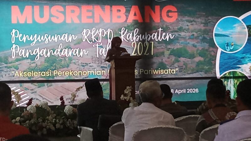 Pemerintah Daerah Pangandaran Gelar Musrenbang Tahun 2027 Dengan Tema Akselerasi Perekonomian Berbasis