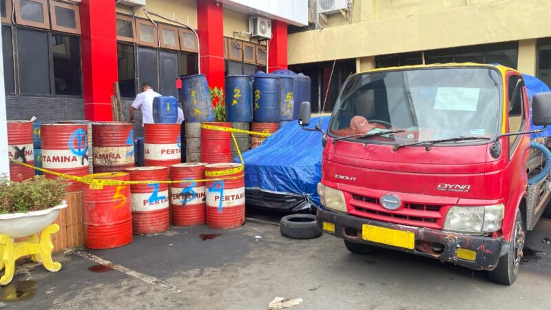 Praktik BBM Oplosan Tiga Tersangka Ditangkap