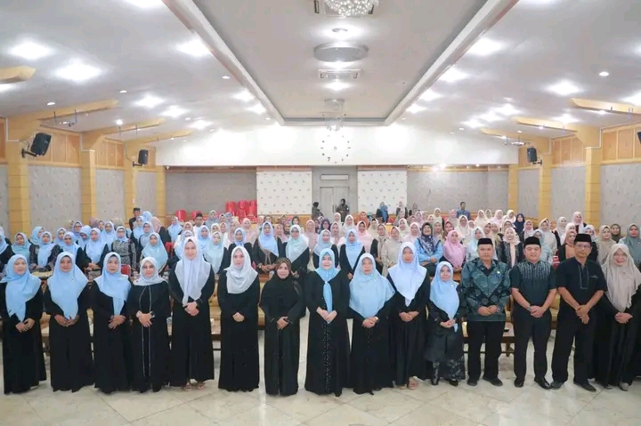 Ketua TP PKK Hj. Fadhilah Sadat Hadiri Pengajian dan Halal Bihalal 1447 H, Pererat Silaturahmi dan Kebersamaan