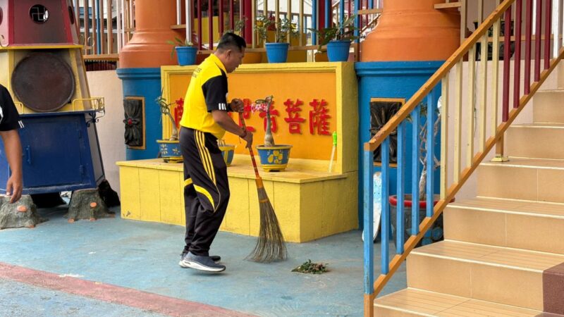 Sat Intelkam Polres Lubuk Linggau Menjelang Peringatan Hari Bhayangkara ke-80 tahun 2026, Aksi Peduli Lingkungan dan Toleransi 