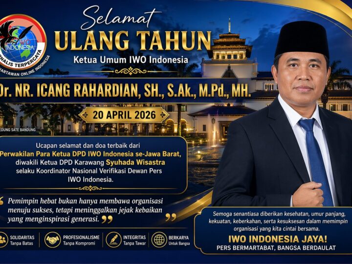 Ketua DPW Sumsel Puji Kepemimpinan Visioner Dr. Icang Rahardian di Hari Ulang Tahun Kelahiran