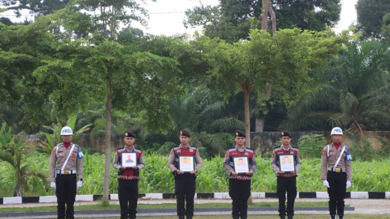 Polres Muratara Gelar Upacara PTDH Empat Personel, Kapolres Tegaskan Komitmen Penegakan Disiplin Tanpa Pandang Bulu