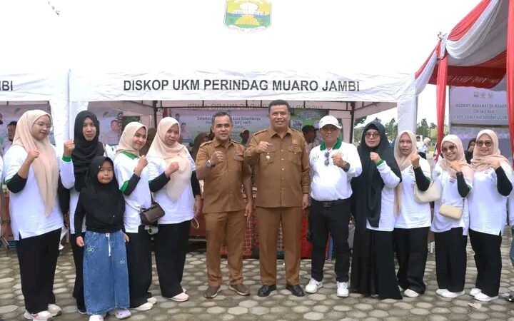 Wabup Katamso Hadiri Pelantikan DPD HKTI dan Wanita Tani Jambi, Wamentan Tegaskan Komitmen Swasembada Pangan