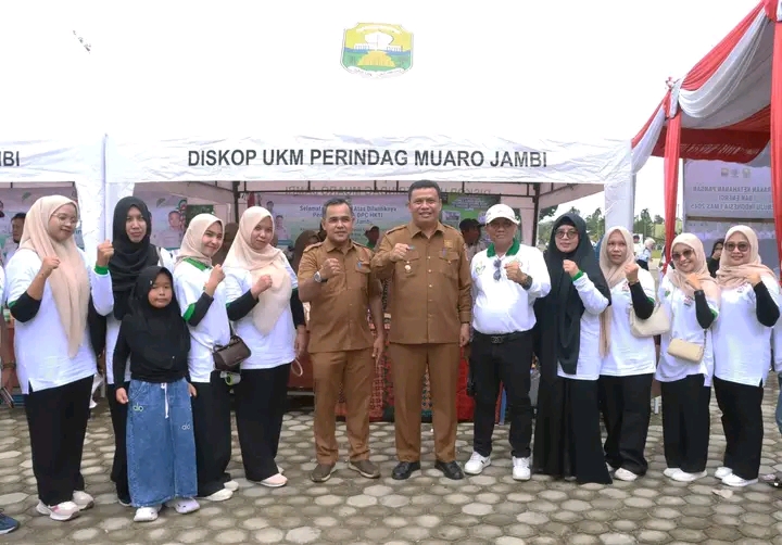 Wabup Katamso Hadiri Pelantikan DPD HKTI dan Wanita Tani Jambi, Wamentan Tegaskan Komitmen Swasembada Pangan