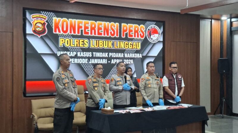 Satres Narkoba Polres Lubuk Linggau Berhasil Mengamankan Sedikitnya 38 Tersangka Pengedar Narkoba Dari 29 Kasus yang Diungkap