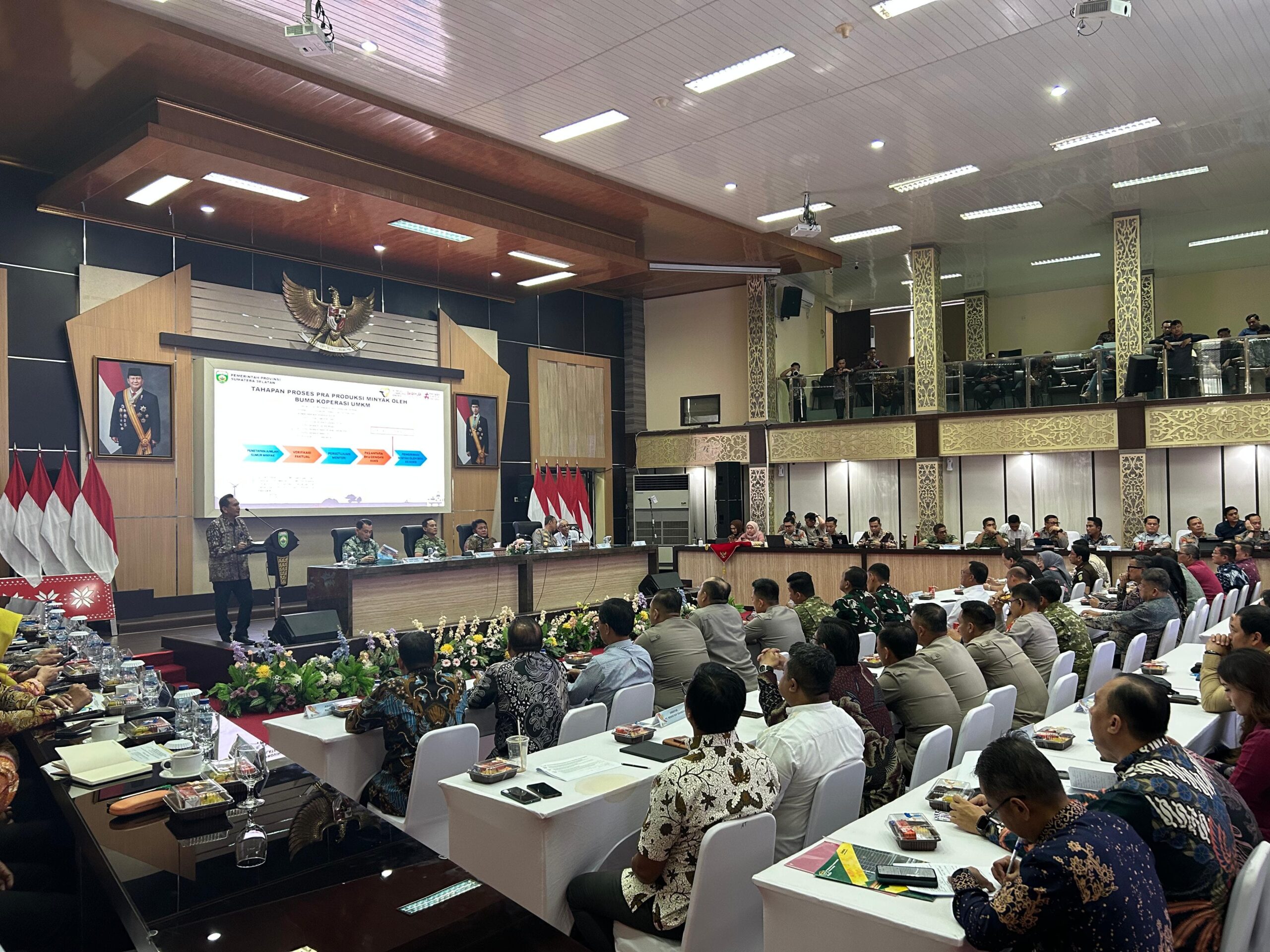 Wakapolres Musi Rawas Hadiri Rakor Dukungan Forkopimda