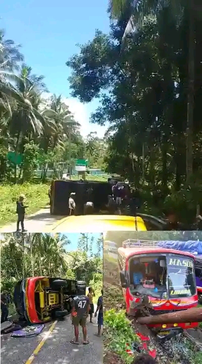 Laklantas Dua Mobil Ambon-Masohi Ditempat Berbeda Satu Anak Tewas 