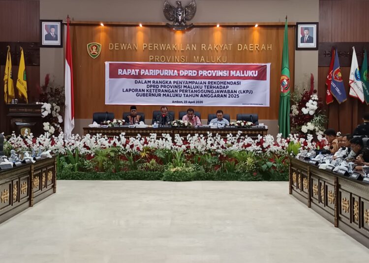 DPRD Maluku! Pemprov Tindaklanjuti Rekomendasi LKPJ Gubernur