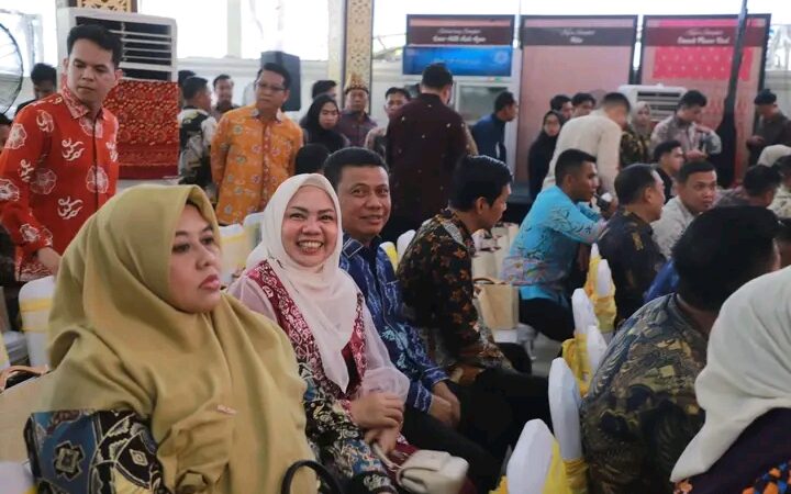 Wabup Katamso Hadiri Halal Bihalal Masyarakat Perantau Sumbagsel di Palembang