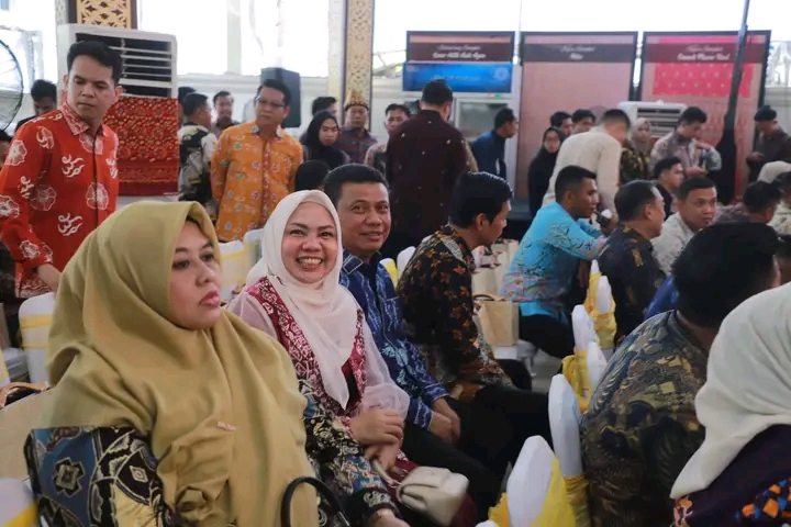 Wabup Katamso Hadiri Halal Bihalal Masyarakat Perantau Sumbagsel di Palembang