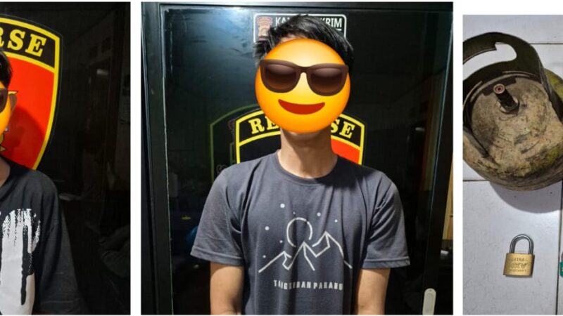 Korban Terkejut Melihat Pintu Warung Sudah Terbuka Mendapati sekitar 22 Slop Rokok dan Satu Tabung Gas , Unit Reskrim Polsek Lubuk Linggau Barat Berhasil Tangkap Dua Diantara Pelaku